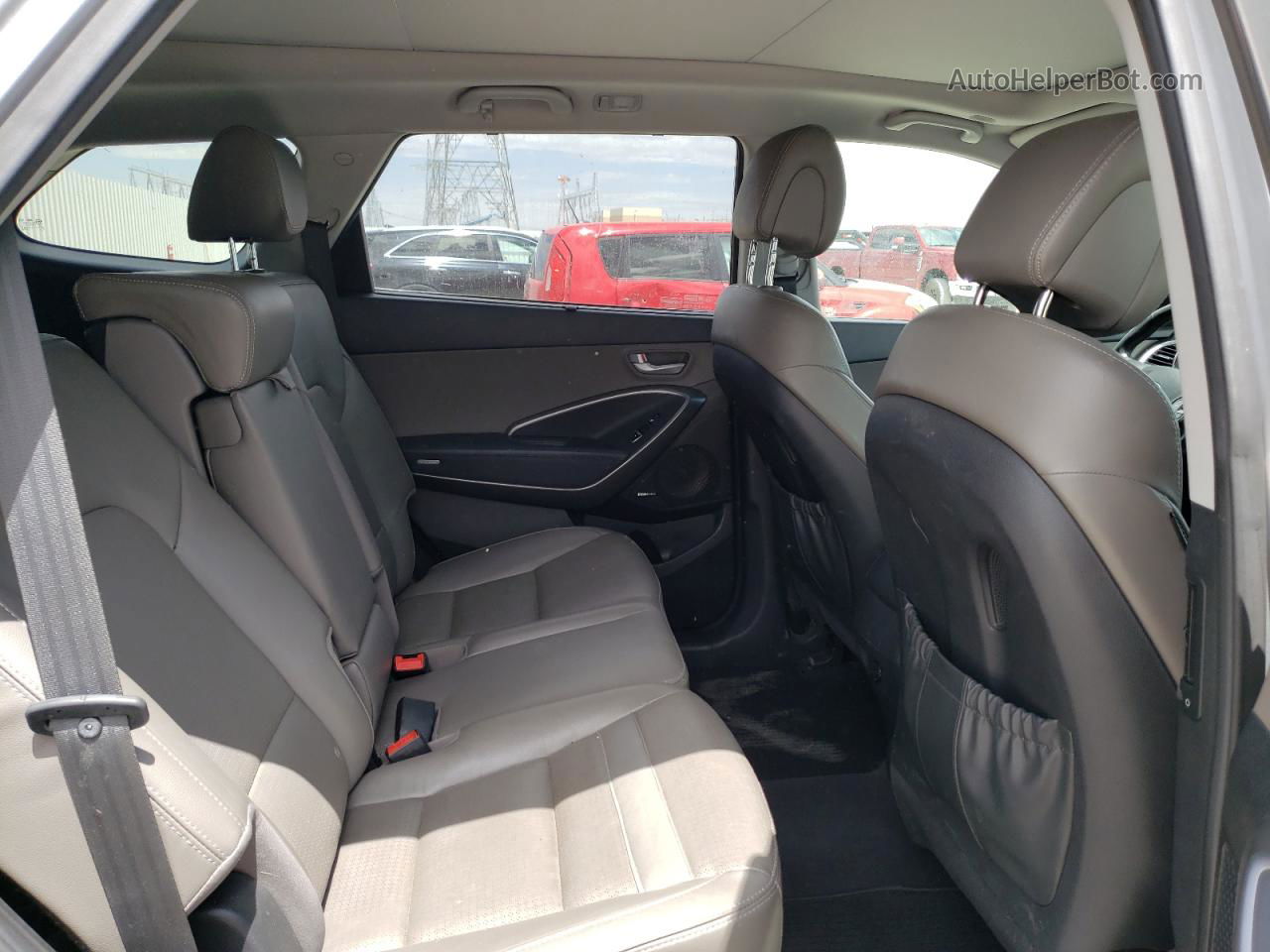 2014 Hyundai Santa Fe Gls Серый vin: KM8SR4HF8EU046900