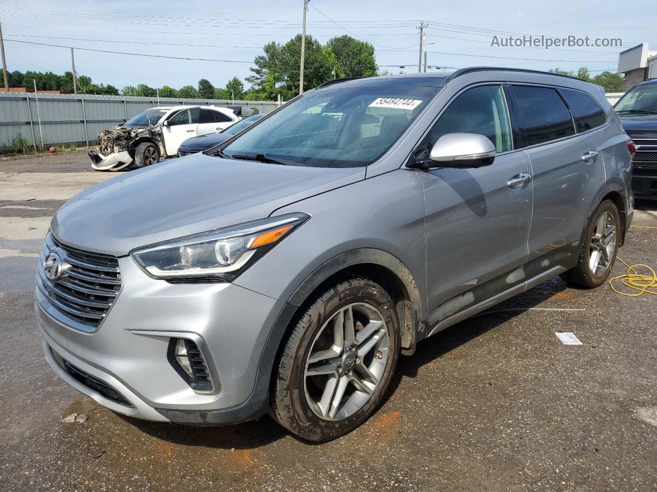 2018 Hyundai Santa Fe Se Ultimate Gray vin: KM8SR4HF8JU289827