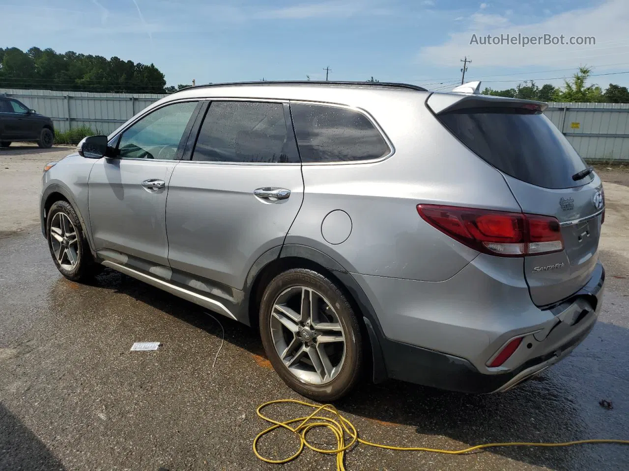 2018 Hyundai Santa Fe Se Ultimate Серый vin: KM8SR4HF8JU289827