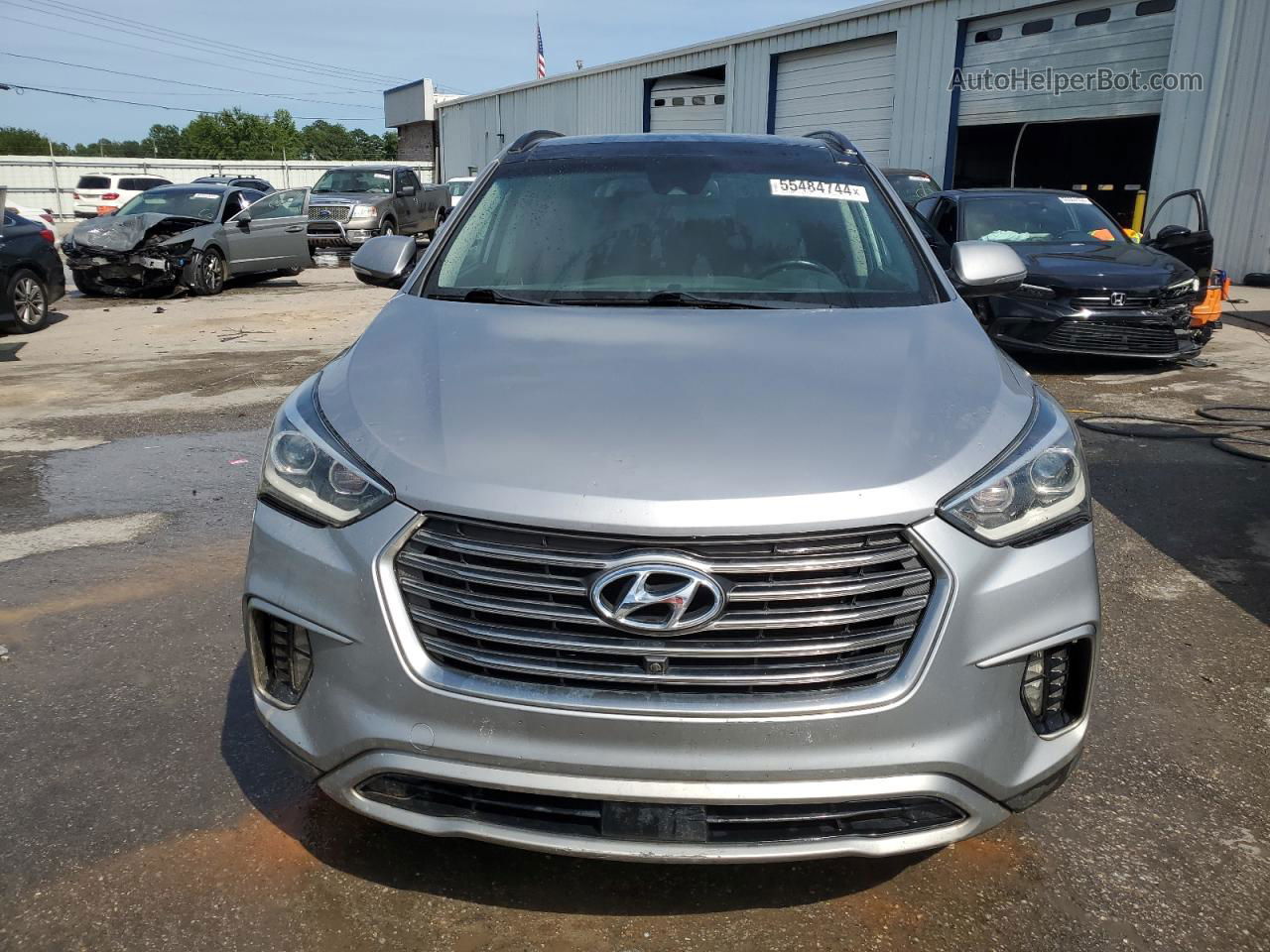 2018 Hyundai Santa Fe Se Ultimate Gray vin: KM8SR4HF8JU289827