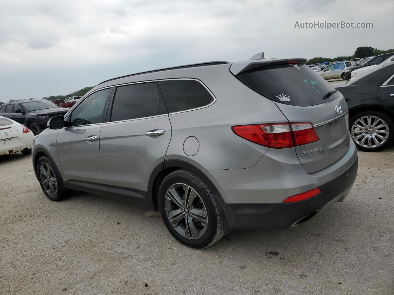 2015 Hyundai Santa Fe Gls Серый vin: KM8SR4HF9FU104451