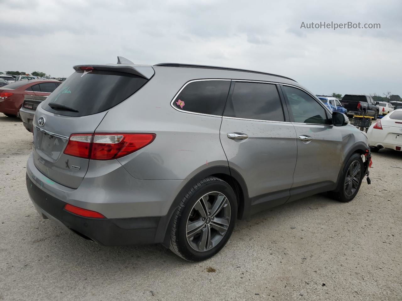 2015 Hyundai Santa Fe Gls Gray vin: KM8SR4HF9FU104451