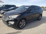 2013 Hyundai Santa Fe Limited Черный vin: KM8SR4HFXDU001018