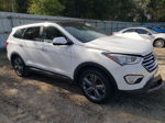 2014 Hyundai Santa Fe Gls White vin: KM8SR4HFXEU067098