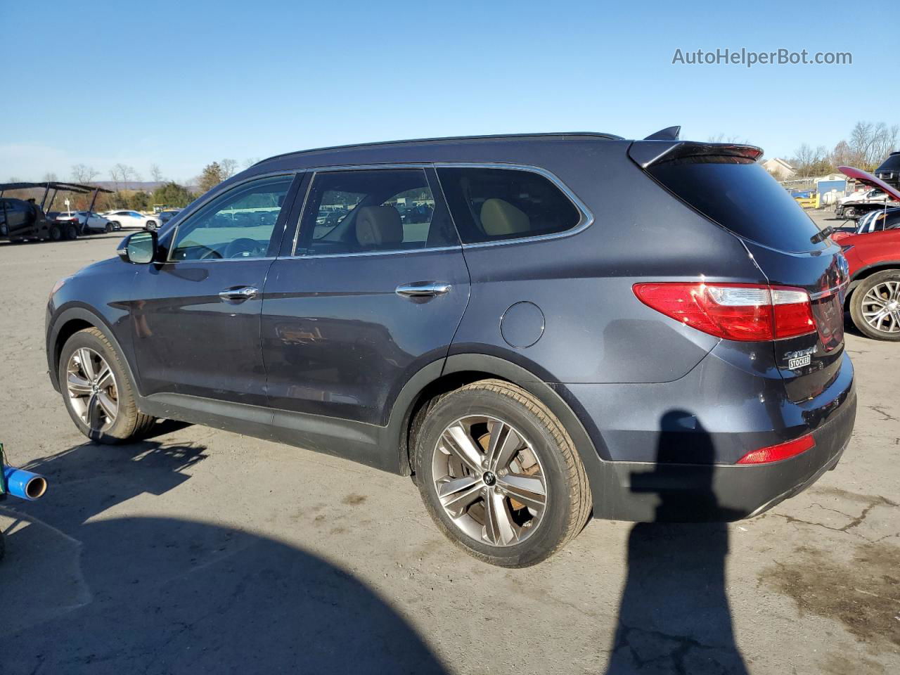 2013 Hyundai Santa Fe Limited Gray vin: KM8SRDHF2DU003247