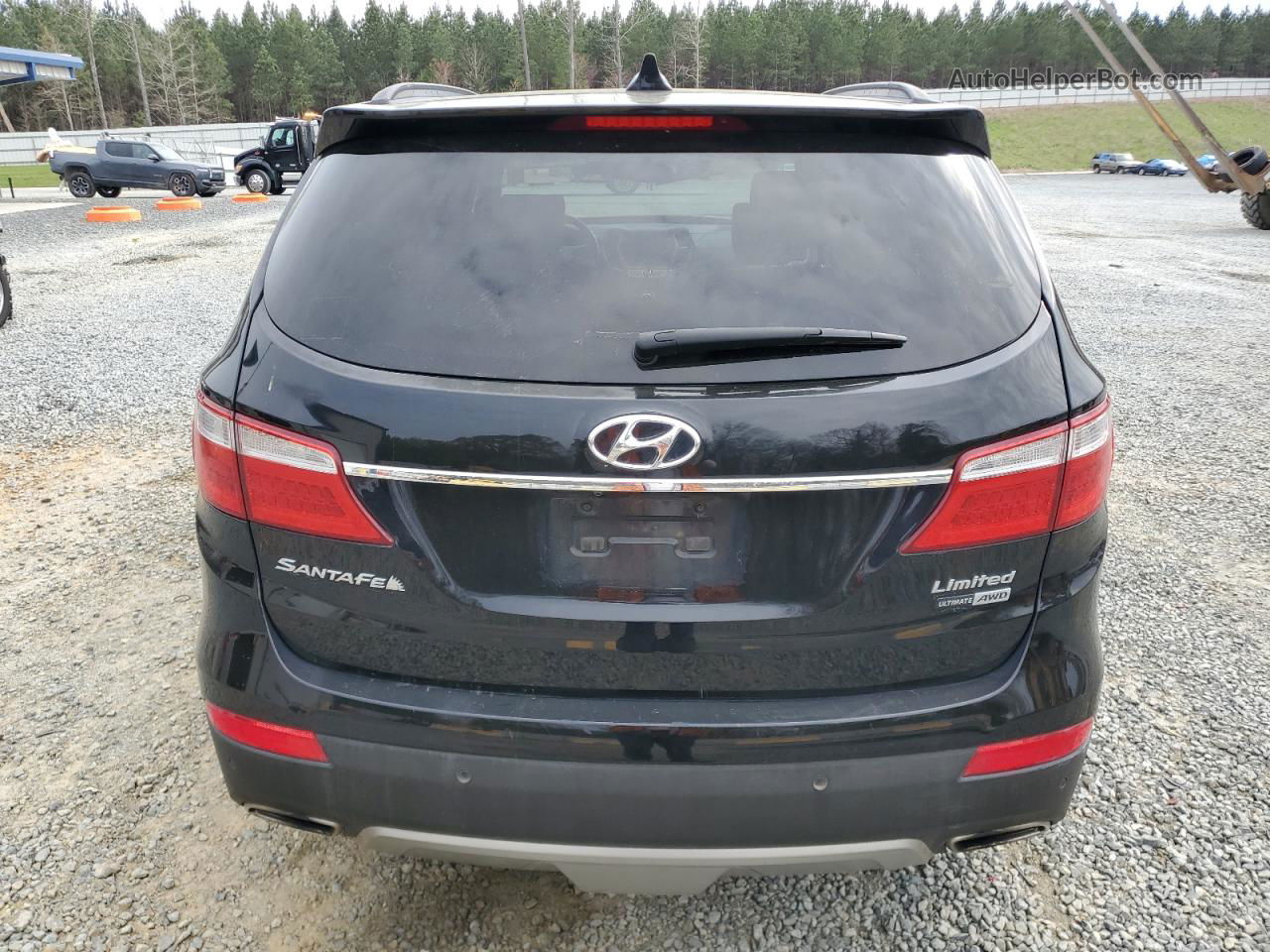 2015 Hyundai Santa Fe Gls Black vin: KM8SRDHF2FU127506