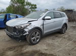 2014 Hyundai Santa Fe Gls Silver vin: KM8SRDHF6EU084268