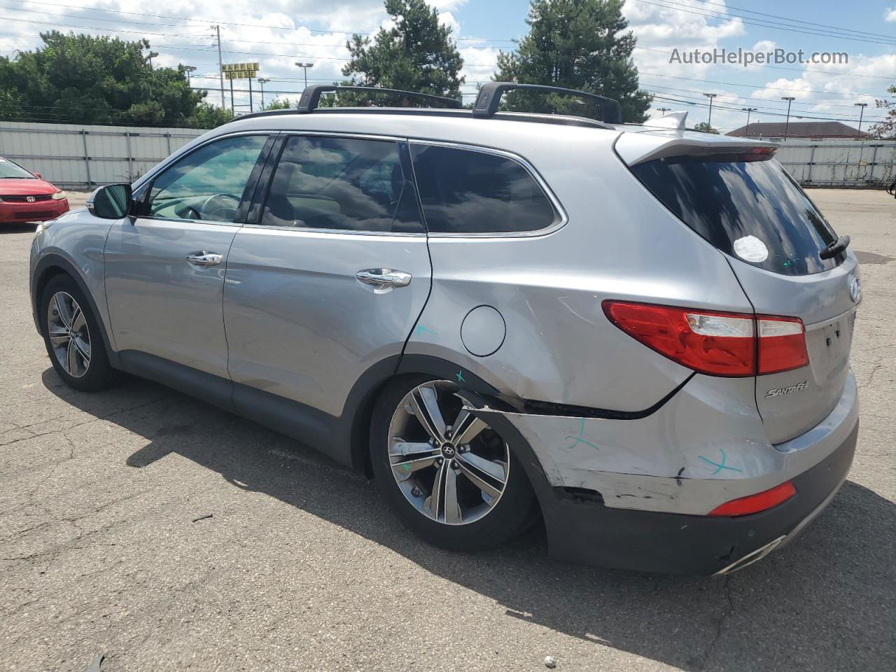 2015 Hyundai Santa Fe Gls Серебряный vin: KM8SRDHF8FU115490