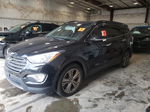 2014 Hyundai Santa Fe Gls Black vin: KM8SRDHF9EU066170