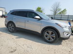 2014 Hyundai Santa Fe Gls Серебряный vin: KM8SRDHFXEU076772