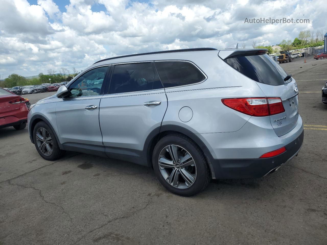 2015 Hyundai Santa Fe Gls Silver vin: KM8SRDHFXFU129391