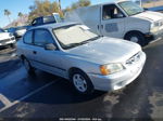 2001 Hyundai Accent L Silver vin: KMHCF35G11U143936