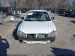 2001 Hyundai Accent L White vin: KMHCF35G21U111724