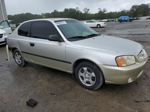 2001 Hyundai Accent L Beige vin: KMHCF35G81U102090