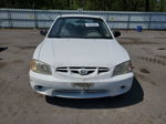 2001 Hyundai Accent Gs White vin: KMHCG35C21U151313