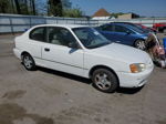 2001 Hyundai Accent Gs White vin: KMHCG35C21U151313