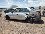 2001 Hyundai Accent Gl Silver vin: KMHCG45C31U146157