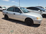 2001 Hyundai Accent Gl Silver vin: KMHCG45C31U146157