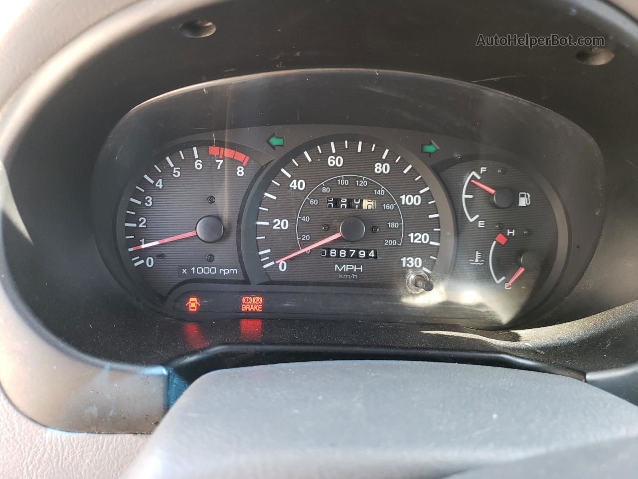 2001 Hyundai Accent Gl Серый vin: KMHCG45C31U218345