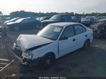 2001 Hyundai Accent Gl White vin: KMHCG45C31U250924