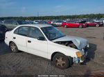 2001 Hyundai Accent Gl Белый vin: KMHCG45C31U250924