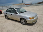 2001 Hyundai Accent Gl Silver vin: KMHCG45C41U162657