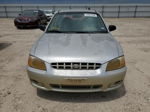 2001 Hyundai Accent Gl Silver vin: KMHCG45C41U162657