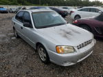 2001 Hyundai Accent Gl Silver vin: KMHCG45C51U175725