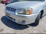 2001 Hyundai Accent Gl Silver vin: KMHCG45C51U249273