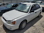 2001 Hyundai Accent Gl White vin: KMHCG45C71U169795