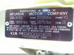 2001 Hyundai Accent Gl Серебряный vin: KMHCG45CX1U216723