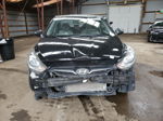 2013 Hyundai Accent Gls Black vin: KMHCT4AE0DU287579