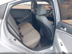 2013 Hyundai Accent Gls Silver vin: KMHCT4AE0DU445158