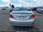 2013 Hyundai Accent Gls Silver vin: KMHCT4AE0DU445158