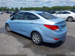 2013 Hyundai Accent Gls Синий vin: KMHCT4AE0DU497549