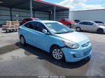 2013 Hyundai Accent Gls Blue vin: KMHCT4AE0DU497549