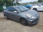 2013 Hyundai Accent Gls Gray vin: KMHCT4AE0DU504015