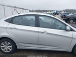 2013 Hyundai Accent Gls Silver vin: KMHCT4AE0DU551612