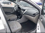 2013 Hyundai Accent Gls Silver vin: KMHCT4AE0DU551612