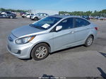 2013 Hyundai Accent Gls Silver vin: KMHCT4AE0DU556163