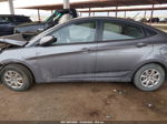 2014 Hyundai Accent Gls Silver vin: KMHCT4AE0EU618923