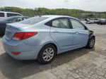 2014 Hyundai Accent Gls Синий vin: KMHCT4AE0EU633244