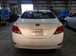 2015 Hyundai Accent Gls White vin: KMHCT4AE0FU821747