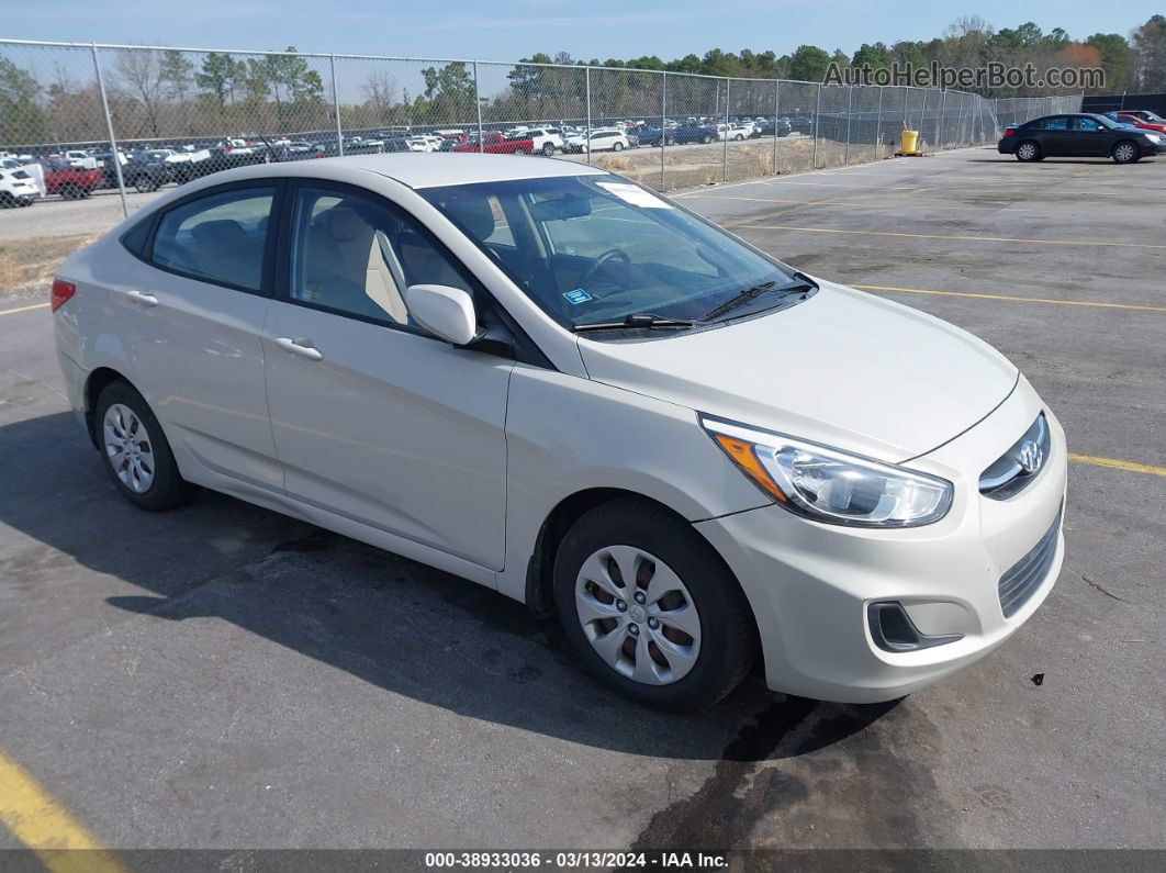 2015 Hyundai Accent Gls Cream vin: KMHCT4AE0FU824440