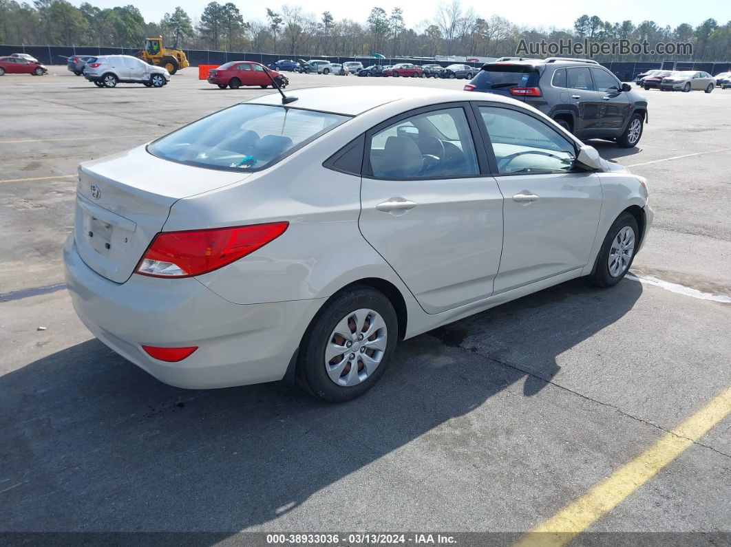 2015 Hyundai Accent Gls Cream vin: KMHCT4AE0FU824440