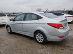 2015 Hyundai Accent Gls Silver vin: KMHCT4AE0FU859169