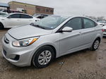 2015 Hyundai Accent Gls Silver vin: KMHCT4AE0FU859169