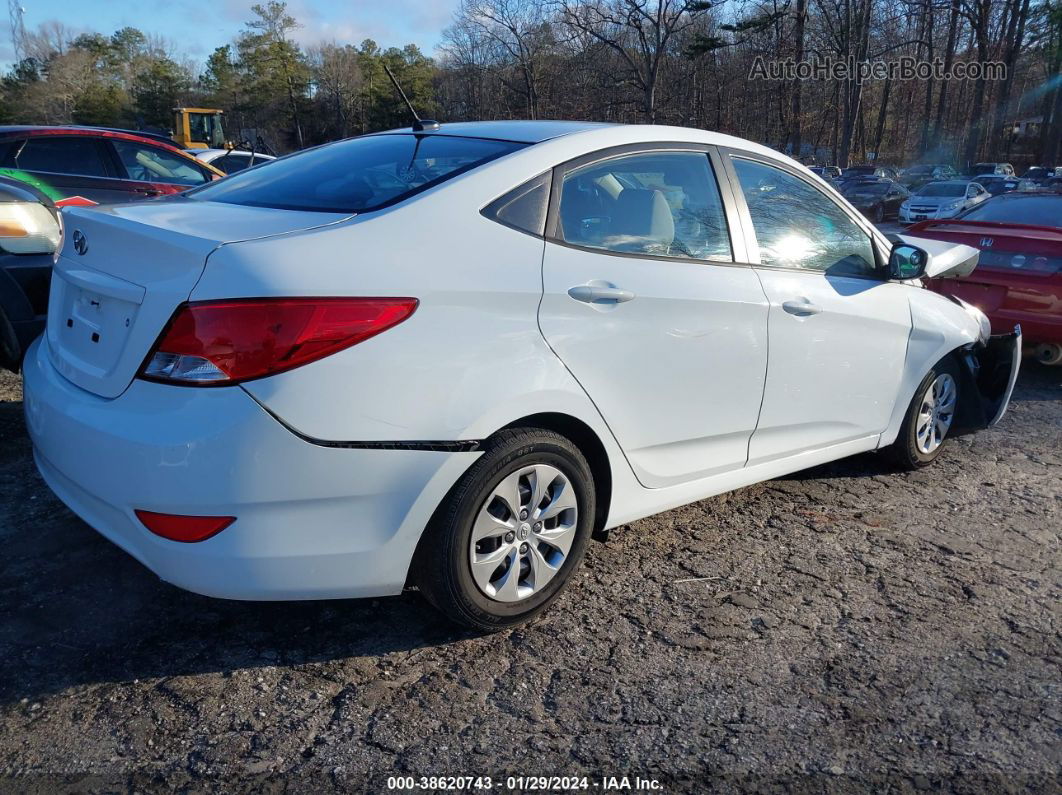 2015 Hyundai Accent Gls Белый vin: KMHCT4AE0FU903591