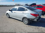 2015 Hyundai Accent Gls Silver vin: KMHCT4AE0FU915689