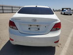 2015 Hyundai Accent Gls White vin: KMHCT4AE0FU926837